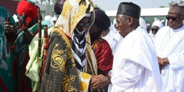 Governor Ganduje and Emir Sanusi