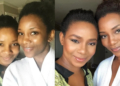 Genevieve Nnaji and daughter