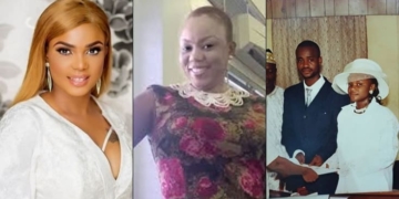 Iyabo Ojo shares wedding photos to curse blogger Kemi Ashefon