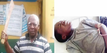 Left: Suspect Jeremiah Obifor; Rightgt: Victim, 12-yr-old boy, Goodluck Ameachi