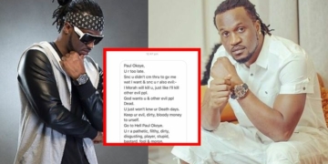 Paul Okoye Gets Death Threat From Kenyan Lady Over Delayed Response