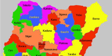 Nigeria map