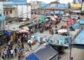 A market in Ghana