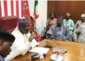 Inspector General of Police, Adamu Mohammed yesterday paid a visit to His Excellency, the President of the Senate, Distinguished Senator Ahmad Lawan to congratulate him on his assumption as the leader of 9th Assembly.