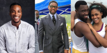 Actor Akah Nnani,  Biodun Fatoyinbo, Busola Dakolo