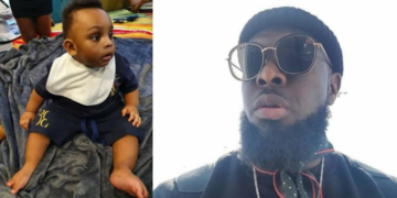 Timaya and son