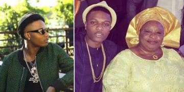 Wizkid celebrates mum