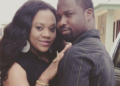 Stella Damasus and husband, Daniel Ademinokan