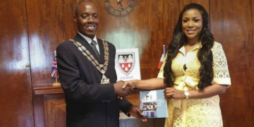 Speaker of Hackney and  Linda Ikeji