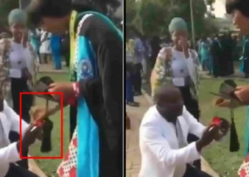 Man proposed to lady