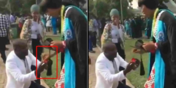 Man proposed to lady