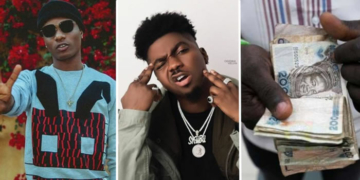 Wizkid, Skiibii, naira cash