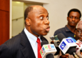 Pic 3 Minister of Transportation, Mr Chibuike Amaechi briefing State House Correspondnts after a meeting with President Muhammadu Buhari at the Presidential Villa in Abuja on Tuesday (2/1/18)
0015/2/1/2018/Callistus Ewelike/NAN