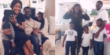 Mercy Johnson-Okojie and her lovely family