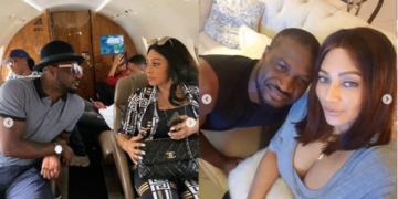 Peter Okoye and his wife Lola