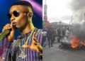 Wizkid, Xenophobic scene