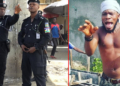 Police officers, Broda Shaggi