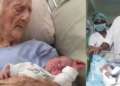 woman and her babies in the hospital