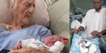 woman and her babies in the hospital