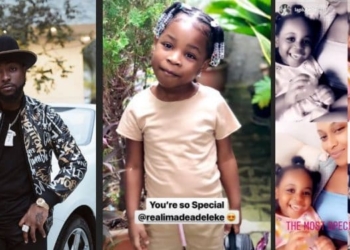 Davido, babymamas and daughters