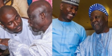 Nairabet CEO, Akin Alabi and father