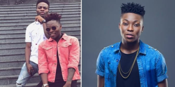 Singer Reekado Banks and his elder brother, Temi Solomon