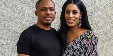 Naeto C and wife, Nicole Chikwe