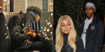 Blac Chyna and mystery boyfriend