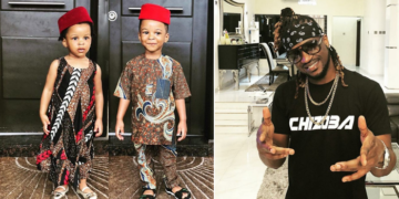 Paul Okoye’s twins, Nadia and Nathan