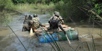 Victorious Army Troops in Sambisa Forest