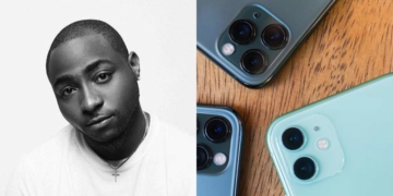 Davido, iphone 11