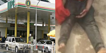 NNPC Mega Station, Scene of a robbery [Image for depiction only]