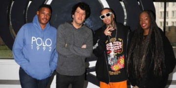 Tyga and Columbia Records reps