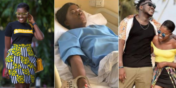 Fella Makafui; hospitalized, Fella Makafui and boyfriend