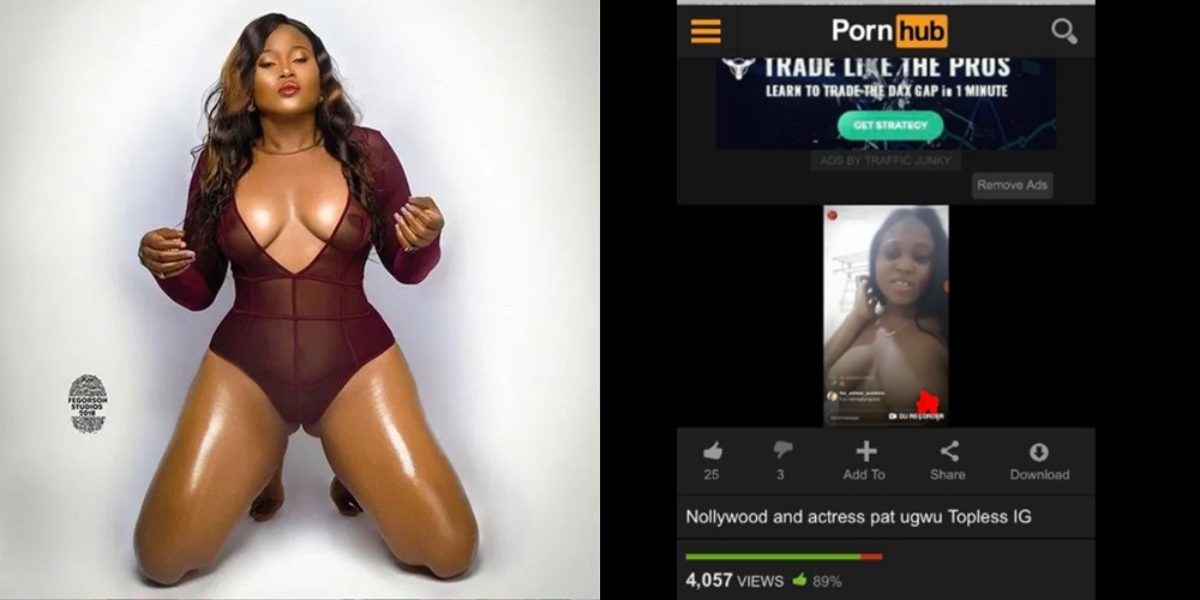 Porn Hurp - Actress Pat Ugwu Instalive Nude Video Hits Porn Site (Video)