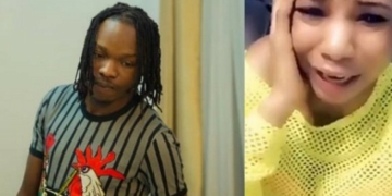 Nigerian lady in tears as she professes her undying love for Naira Marley (Video)