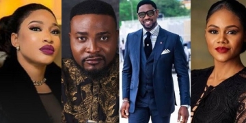 Tonto Dikeh, Wale Jana, , Biodun Fatoyinbo, Busola Dakolo