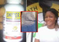 Sniper Insecticide, Bolufemi, INSET: suicide letter left behind