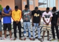 Suspected Yahoo Boys arrested in Ibadan