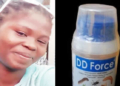 The house help, Abigail Felix, DD Insecticide