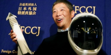 Japanese billionaire Yusaku Maezawa