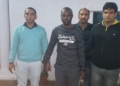 Locky Ferosin Ovnawa and officers of Narcotic drug in India