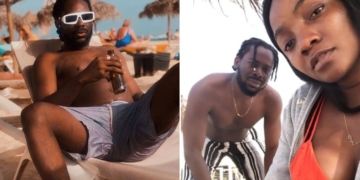 Nigerian music couple Adekunle Gold and wife, Simi