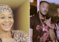 L-R: Kemi Olunloyo, Peruzzi and Davido