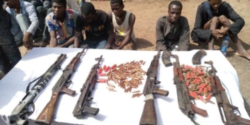 Filed Photo: Fulani Herdsmen arrested with arms