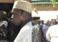 L-R Governor Aminu Masari, photo taken at the scene