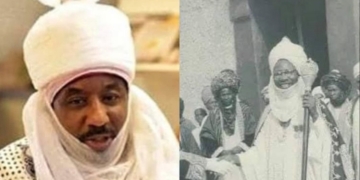 L-R Sanusi Lamido Ssnusi II, Muhammadu Sanusi I