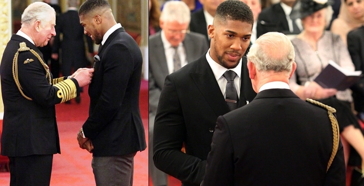 Anthony Joshua self-isolating after meeting Prince Charles before he tested positive for coronavirus