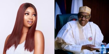 Tacha shares stunning new photos as she appreciates Buhari for finally addressing the nation over coronavirus