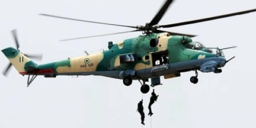 Scores killed as NAF helicopter bombards bandits hideouts in Niger